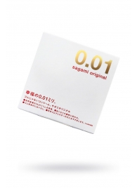 Супертонкий презерватив Sagami Original 0.01 - 1 шт. - Sagami - купить с доставкой в Орске
