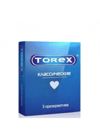 Гладкие презервативы Torex  Классические  - 3 шт. - Torex - купить с доставкой в Орске