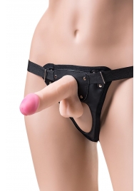Телесный страпон на трусиках Realstick Hunter - 14,5 см. - ToyFa - купить с доставкой в Орске