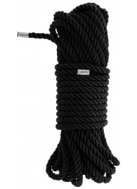 Черная веревка для бондажа BONDAGE ROPE - 10 м. - Dream Toys - купить с доставкой в Орске