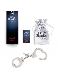 Металлические наручники Metal Handcuffs - Fifty Shades of Grey - купить с доставкой в Орске