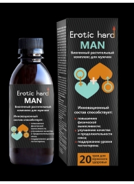 Мужской биогенный концентрат для усиления эрекции Erotic hard Man - 250 мл. - Erotic Hard - купить с доставкой в Орске