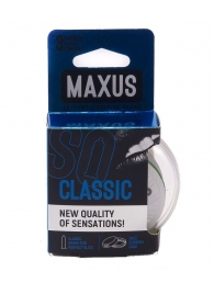 Классические презервативы в пластиковом кейсе MAXUS Classic - 3 шт. - Maxus - купить с доставкой в Орске