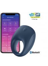 Эрекционное кольцо Satisfyer Strong One с возможностью управления через приложение - Satisfyer - в Орске купить с доставкой