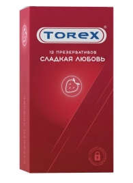 Презервативы Torex  Сладкая любовь  с ароматом клубники - 12 шт. - Torex - купить с доставкой в Орске