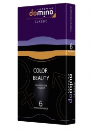 Разноцветные презервативы DOMINO Colour Beauty - 6 шт. - Domino - купить с доставкой в Орске