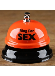 Настольный звонок RING FOR SEX - Сима-Ленд - купить с доставкой в Орске