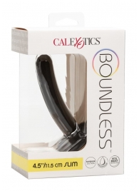 Черный анальный стимулятор Boundless 4.5” Slim Probe - 11,5 см. - California Exotic Novelties - купить с доставкой в Орске