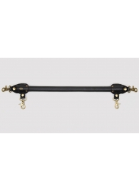 Черная распорка для ног Bound to You Faux Leather Spreader Bar - 50,8 см. - Fifty Shades of Grey - купить с доставкой в Орске