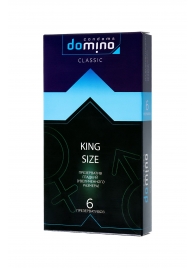 Презервативы увеличенного размера DOMINO Classic King size - 6 шт. - Domino - купить с доставкой в Орске