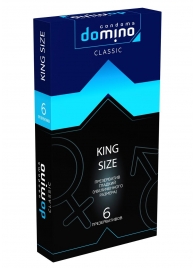 Презервативы увеличенного размера DOMINO Classic King size - 6 шт. - Domino - купить с доставкой в Орске