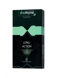 Презервативы с пролонгирующим эффектом DOMINO Classic Long action - 6 шт. - Domino - купить с доставкой в Орске