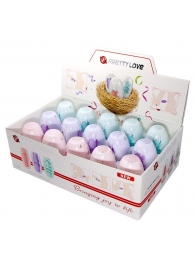 Набор из 15 мини-мастурбаторов Fantastic Egg Hard Boiled - Baile - в Орске купить с доставкой