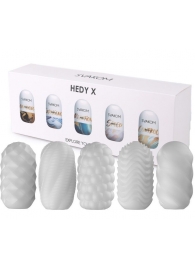 Набор из 5 мастурбаторов Hedy X5 Mixed - Svakom - в Орске купить с доставкой