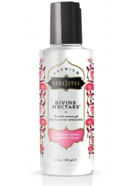 Гель-лубрикант на водной основе Divine Nectars Strawberry Dream с ароматом клубники - 150 мл. - Kama Sutra - купить с доставкой в Орске