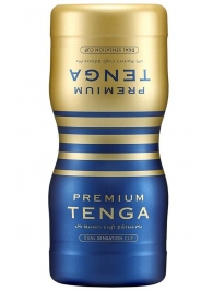 Мастурбатор TENGA Premium Dual Sensation Cup - Tenga - в Орске купить с доставкой