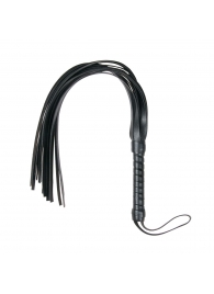 Черный флоггер Flogger Whip - 46 см. - Easy toys - купить с доставкой в Орске