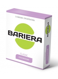 Классические презервативы Bariera Classic - 3 шт. - Bariera - купить с доставкой в Орске