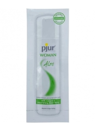 Лубрикант на водной основе pjur WOMAN Aloe - 2 мл. - Pjur - купить с доставкой в Орске