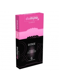 Презервативы с точками и рёбрышками DOMINO Classic Extase - 6 шт. - Domino - купить с доставкой в Орске