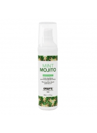 Разогревающее массажное масло с ароматом мохито Gourmet Mint Mojito - 50 мл. - Exsens - купить с доставкой в Орске