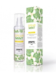 Разогревающее массажное масло Gourmet Spearmint Organic с органическими ингредиентами - 50 мл. - Exsens - купить с доставкой в Орске