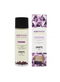 Органическое массажное масло AMETHYST SWEET ALMOND - 100 мл. - Exsens - купить с доставкой в Орске