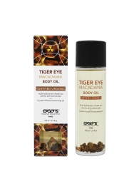 Органическое массажное масло TIGER EYE MACADAMIA - 100 мл. - Exsens - купить с доставкой в Орске