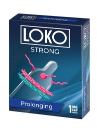 Стимулирующая насадка на пенис LOKO STRONG с продлевающим эффектом - Sitabella - в Орске купить с доставкой