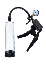 Прозрачная механическая помпа для пениса Viggo - Sexus - в Орске купить с доставкой