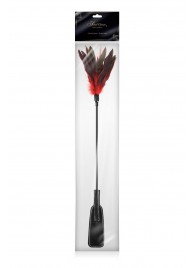 Стек-щекоталка Sweet Caress Feather Whip - 58 см. - Sweet Caress - купить с доставкой в Орске