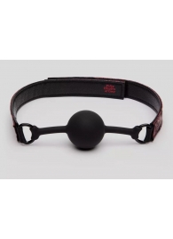 Кляп-шар на двусторонних ремешках Reversible Silicone Ball Gag - Fifty Shades of Grey - купить с доставкой в Орске