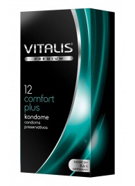 Контурные презервативы VITALIS PREMIUM comfort plus - 12 шт. - Vitalis - купить с доставкой в Орске