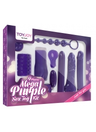 Эротический набор Toy Joy Mega Purple - Toy Joy - купить с доставкой в Орске