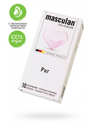 Супертонкие презервативы Masculan Pur - 10 шт. - Masculan - купить с доставкой в Орске