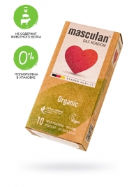 Экологически чистые презервативы Masculan Organic - 10 шт. - Masculan - купить с доставкой в Орске