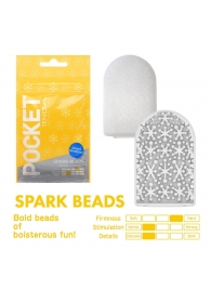 Карманный мастурбатор Spark Beads - Tenga - в Орске купить с доставкой