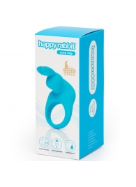 Голубое эрекционное виброкольцо Happy Rabbit Rechargeable Rabbit Cock Ring - Happy Rabbit - в Орске купить с доставкой