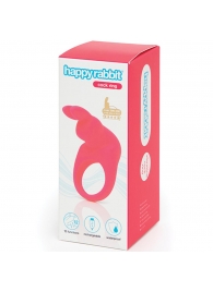 Розовое эрекционное виброкольцо Happy Rabbit Rechargeable Rabbit Cock Ring - Happy Rabbit - в Орске купить с доставкой