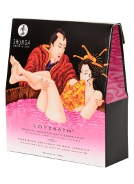 Соль для ванны Lovebath Dragon Fruit, превращающая воду в гель - 650 гр. - Shunga - купить с доставкой в Орске