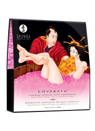 Соль для ванны Lovebath Dragon Fruit, превращающая воду в гель - 650 гр. - Shunga - купить с доставкой в Орске