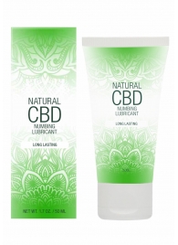 Лубрикант с пролонгирующим эффектом Natural CBD Numbing Lubricant - 50 мл. - Shots Media BV - купить с доставкой в Орске