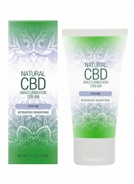 Крем для мастурбации для мужчин Natural CBD Masturbation Cream For Him - 50 мл. - Shots Media BV - купить с доставкой в Орске