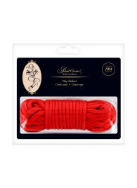 Красная веревка для фиксации - 10 м. - Sweet Caress - купить с доставкой в Орске