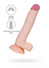 Телесный фаллоимитатор-реалистик Minc - 21 см. - A-toys купить с доставкой в интернет-магазине Orgasmix в Орске Телесный фаллоимитатор-реалистик Minc - 21 см. - A-toys