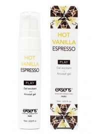 Возбуждающий гель Hot Vanilla Espresso Arousal Gel - 15 мл. - Exsens - купить с доставкой в Орске