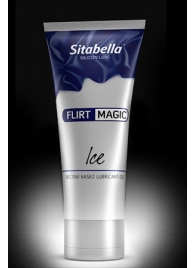 Силиконовая гель-смазка FLIRT MAGIC Ice с лёгким пролонгирующим эффектом - 75 мл. - Sitabella - купить с доставкой в Орске