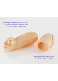 Латексный удлинитель пениса - Sitabella - в Орске купить с доставкой