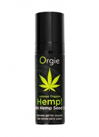 Возбуждающий интимный гель для пар ORGIE Hemp Intense Orgasm - 15 мл. - ORGIE - купить с доставкой в Орске Возбуждающий интимный гель для пар ORGIE Hemp Intense Orgasm - 15 мл. - ORGIE - купить с доставкой в Орске