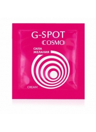 Стимулирующий интимный крем для женщин Cosmo G-spot - 2 гр. - Биоритм - купить с доставкой в Орске